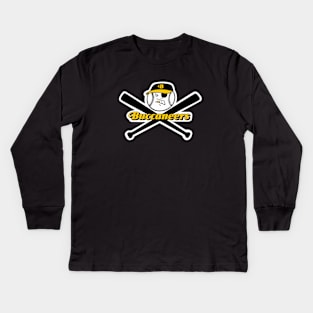 Defunct Salem Buccaneers Minor League Baseball 1987 Kids Long Sleeve T-Shirt